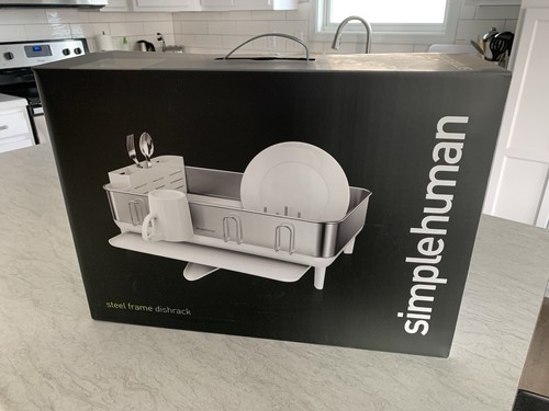 New simplehuman stainless - new,
